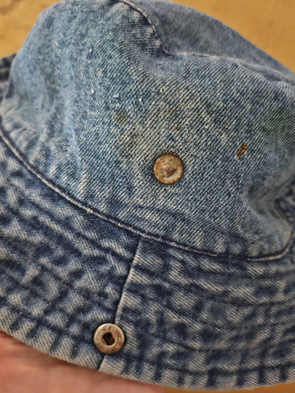 Vintage Denim Bucket /Safari Hat for Women - Picture 7 of 8